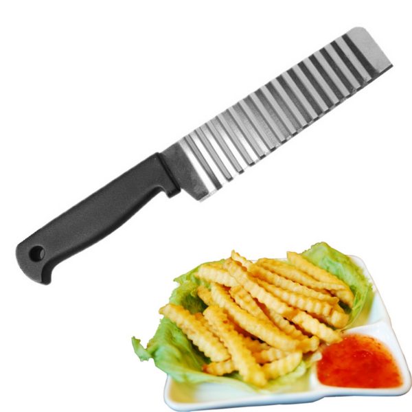 Нож для фигурной нарезки картошки фри